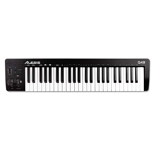 Alesis v49 MIDIキーボード 61鍵 USB接続 キーボードのみ Alesis v49 MIDIキーボード 61鍵 USB接続 キーボードのみ